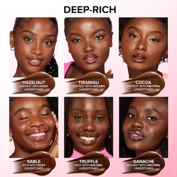 🆕 TOO FACED Born This Way Undetectable Medium Coverage Foundation COCOA NIB - Picture 3 of 6